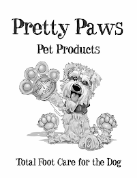 PRETTY PAWS PET PRODUCTS PRETTY PAWS PET PRODUCTS TOTAL FOOT CARE FOR THE DOG