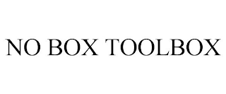 NO BOX TOOLBOX