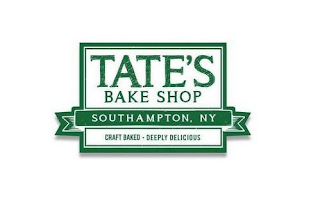 TATE'S BAKE SHOP SOUTHAMPTON, NY CRAFT BAKED DEEPLY DELICIOUS