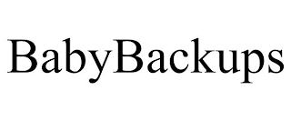 BABYBACKUPS