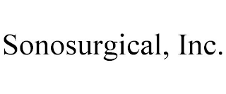 SONOSURGICAL, INC.