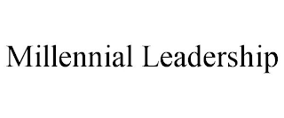 MILLENNIAL LEADERSHIP