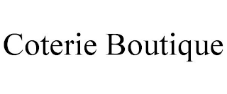 COTERIE BOUTIQUE