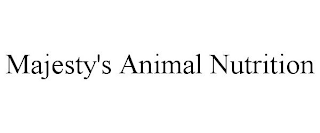 MAJESTY'S ANIMAL NUTRITION