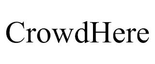 CROWDHERE