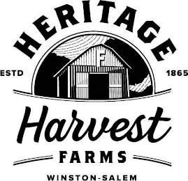 HERITAGE HARVEST FARMS F WINSTON-SALEM ESTD 1865