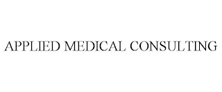 APPLIED MEDICAL CONSULTING