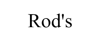 ROD'S