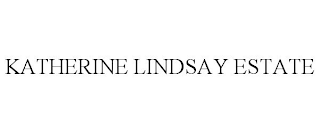 KATHERINE LINDSAY ESTATE