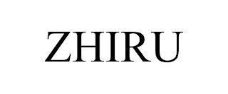 ZHIRU