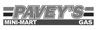 PAVEY'S MINI-MART GAS