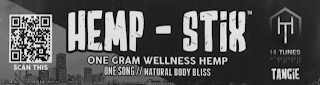HEMP - STIX ONE GRAM WELLNESS HEMP ONE SONG // NATURAL BODY BLISS