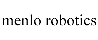 MENLO ROBOTICS