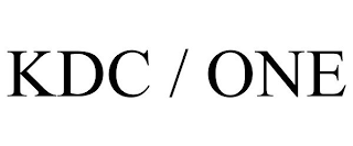 KDC / ONE