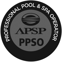 APSP PPSO PROFESSIONAL POOL & SPA OPERATOR