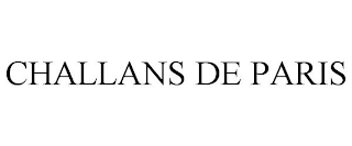 CHALLANS DE PARIS