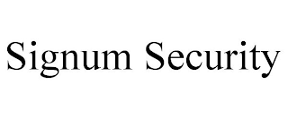 SIGNUM SECURITY