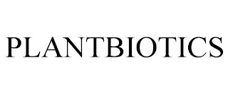 PLANTBIOTICS