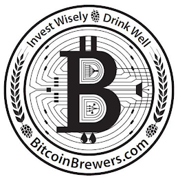 INVEST WISELY DRINK WELL B BITCOINBREWERS.COM