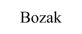 BOZAK