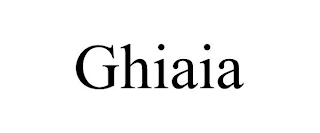 GHIAIA