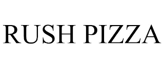 RUSH PIZZA