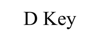 D KEY