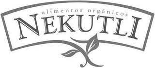 ALIMENTOS ORGÁNICOS NEKUTLI