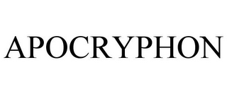 APOCRYPHON