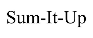 SUM-IT-UP