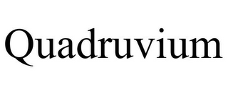 QUADRUVIUM