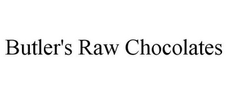 BUTLER'S RAW CHOCOLATES