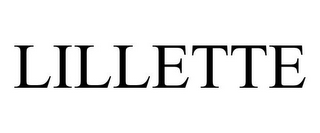 LILLETTE