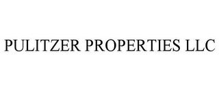 PULITZER PROPERTIES LLC