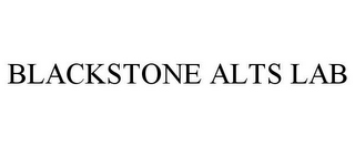 BLACKSTONE ALTS LAB