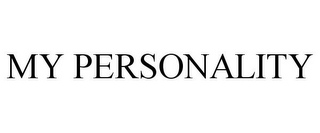 MY PERSONALITY