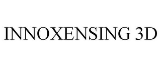 INNOXENSING 3D