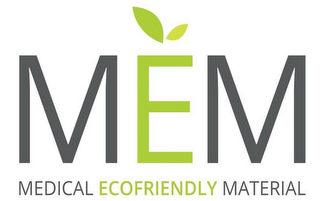 MEM MEDICAL ECOFRIENDLY MATERIAL