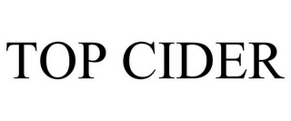 TOP CIDER