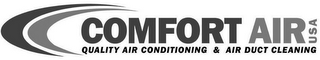 COMFORT AIR USA QUALITY AIR CONDITIONING & AIR DUCT CLEANING