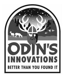 ODIN'S INNOVATIONS BETTER THAN YOU FOUND IT