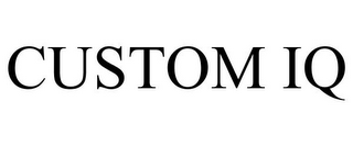 CUSTOM IQ