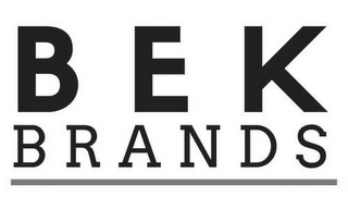 BEK BRANDS