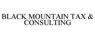 BLACK MOUNTAIN TAX & CONSULTING