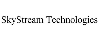 SKYSTREAM TECHNOLOGIES