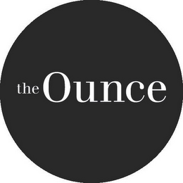 THE OUNCE