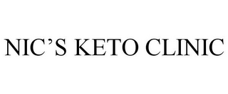 NIC'S KETO CLINIC