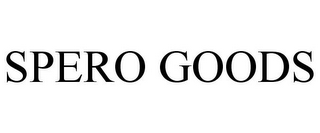 SPERO GOODS