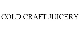 COLD CRAFT JUICERY