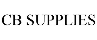 CB SUPPLIES